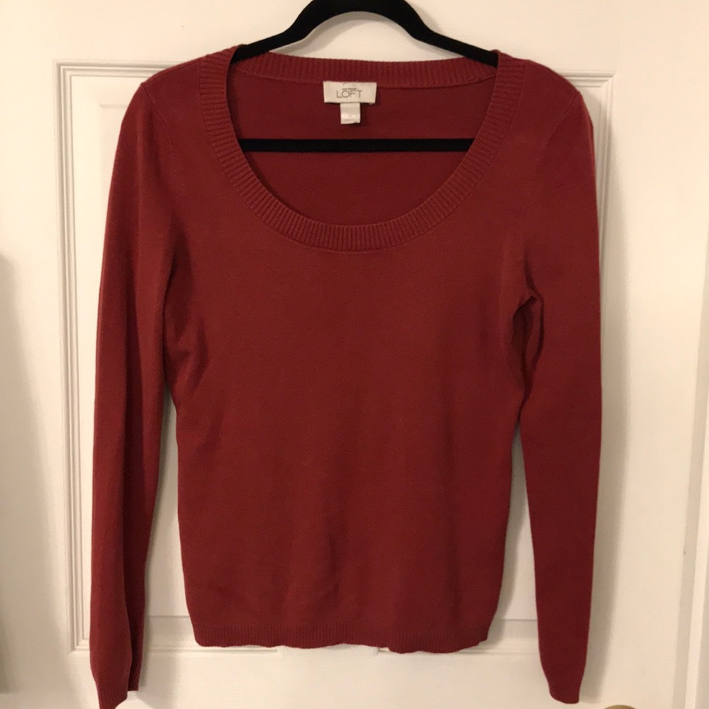 LOFT Sierra-colored blouse